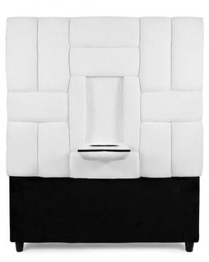 Amora Upholstered Headboard- White